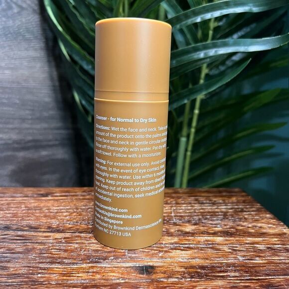 Brownkind Cleanser for Normal to Dry Skin, Even Tone Defender, 3.38 fl oz. NIB! - Picture 9 of 16